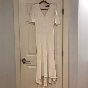 White sequin Rachel Zoe Dress